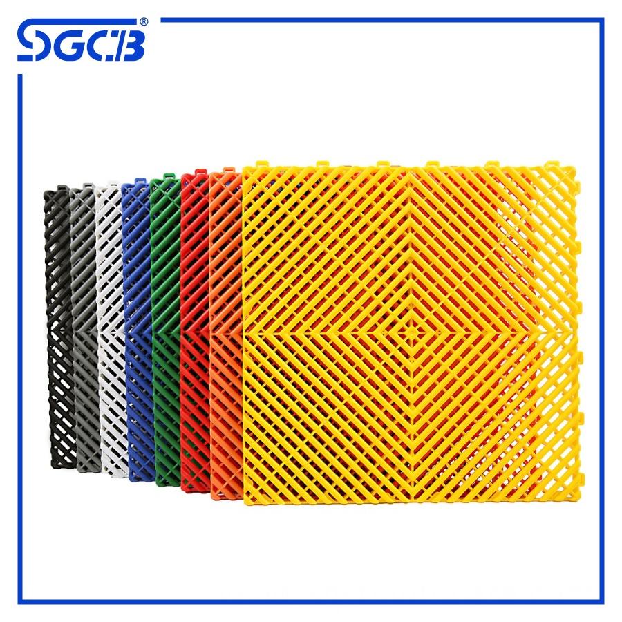 Tấm Lót Sàn Rửa Xe Ô Tô SGCB Nhựa Cứng SGGD087