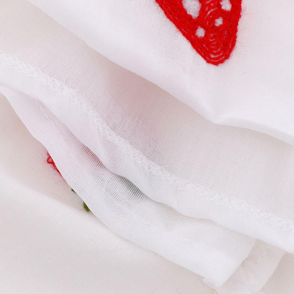 Đầm Dâu Cao Cấp Loại 1 (Không Phải Loại 2), 100% Cotton, Chất Siêu Mềm Siêu Mát cho bé gái, sơ sinh Zenbaby