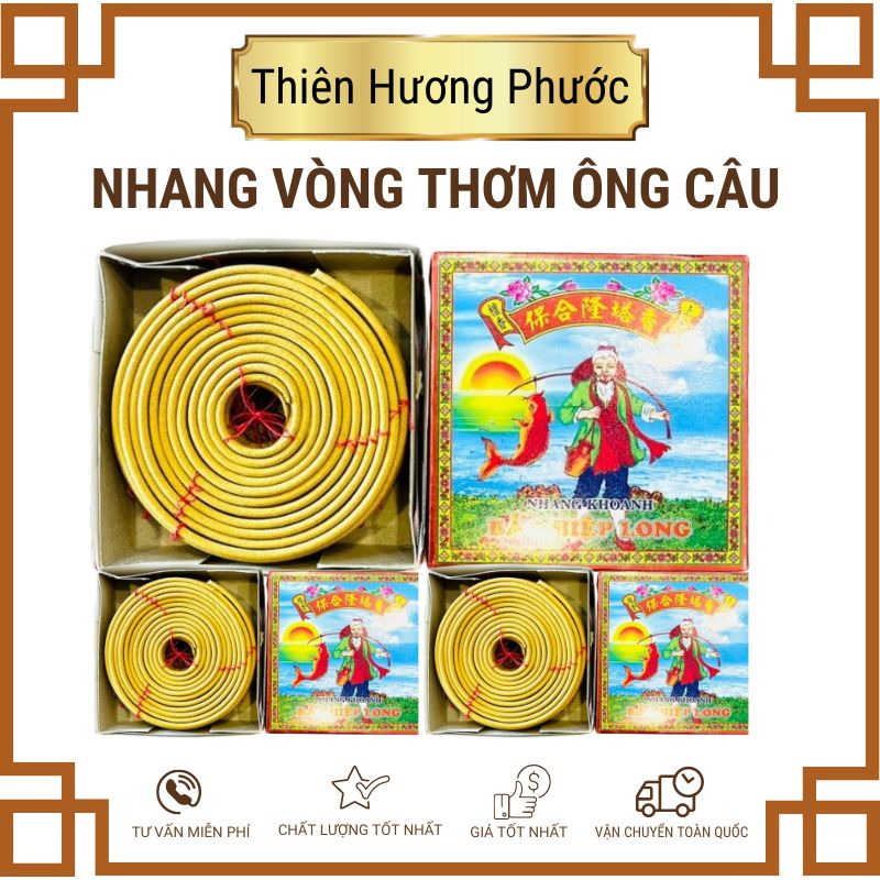 Nhang vòng khoanh thơm 24g TT 10 vòng