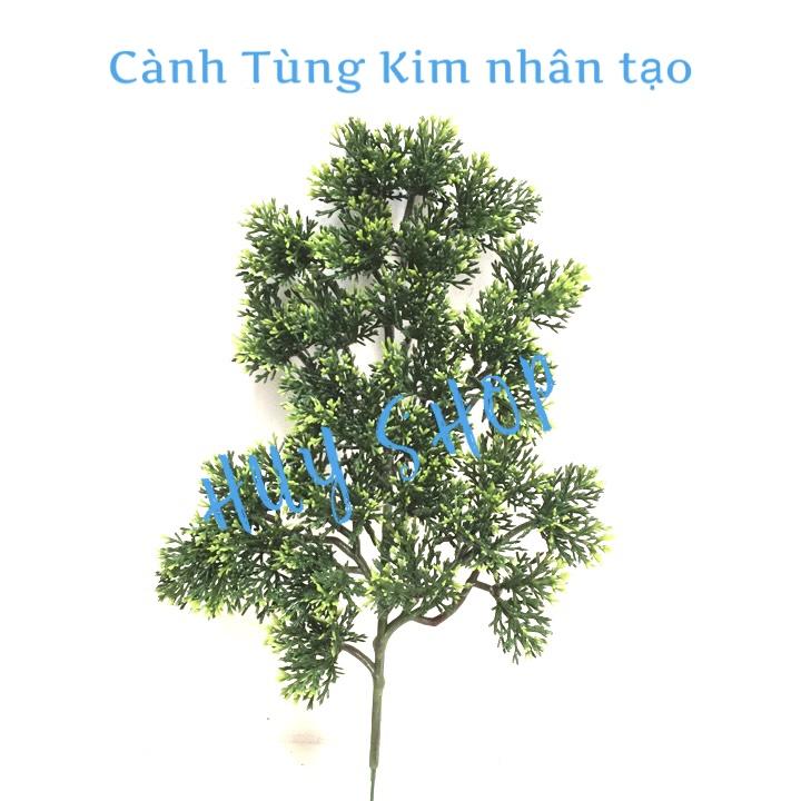 Cành TÙNG KIM nhân tạo trang trí nhà cửa