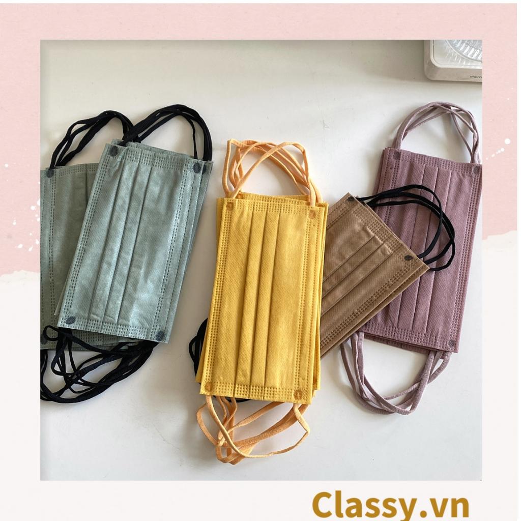 Khẩu trang Classy bằng vải không dệt giúp kháng khuẩn PK1387 (Giá 1 chiếc)