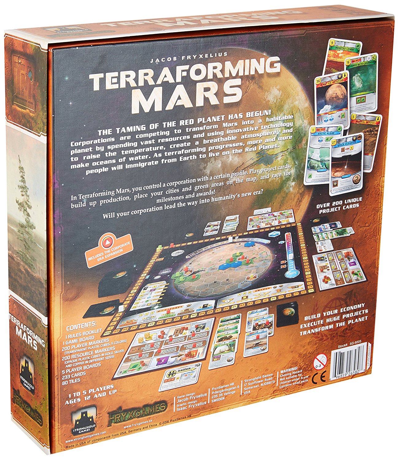 Trò Chơi Board Game Terraforming Mars Tiếng Anh