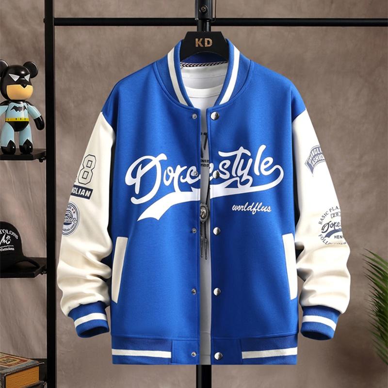 Áo Khoác Bomber Bóng Chày Unisex Nam Nữ Phối Hoạ Tiết Thêu Form Rộng Thời Trang Zenkonu AO KHOAC NAM 045V4