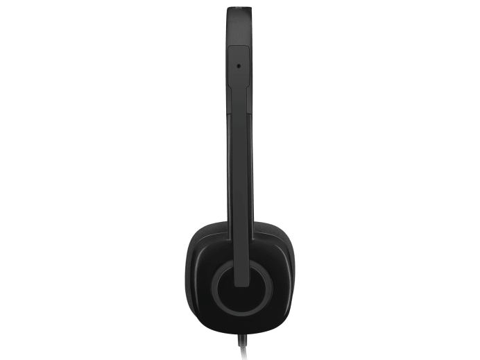 Tai nghe chụp tai có micro Logitech H151 (Đen) - Hàng Chính Hãng