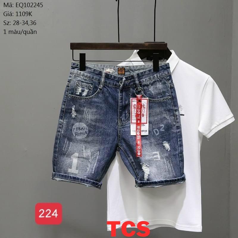 Quần short jean cao cấp nhiều mẫu phong cách mới TCS 241