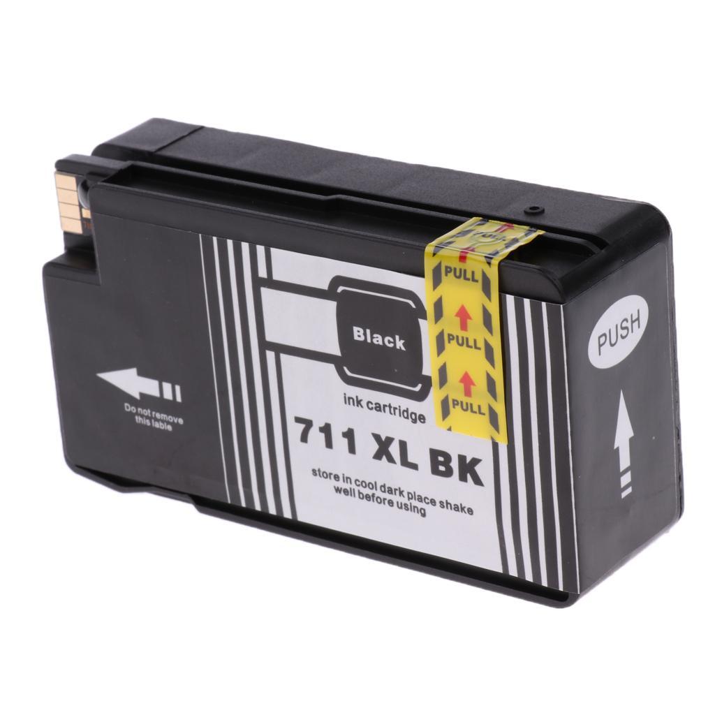 Ink Cartridges 711XL Replacement for HP  T120 24-in ePrinter Black