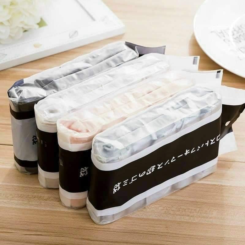 SET 100 TÚI RÁC TỰ PHÂN HUỶ NHẬT BẢN, túi đựng rác tự tiêu bảo vệ môi trường