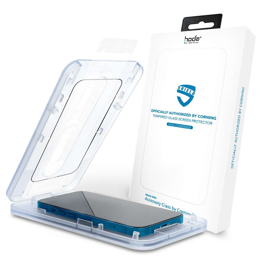 Dán Cường Lực Dành Cho Iphone 1313 Pro13 Mini13 Pro Max Hoda Full Clear Agbc Corning Kèm Khung Dán - Hàng Nhập Khẩu - Iphone 14 Pro Max