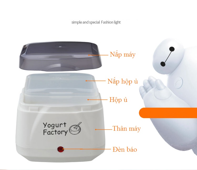 Máy làm sữa chua PF51 Factory Yogurt nội địa Nhật