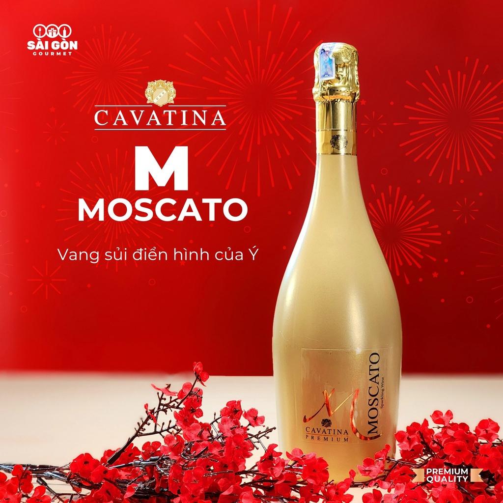 Rượu vang Cavatina Premium Moscato