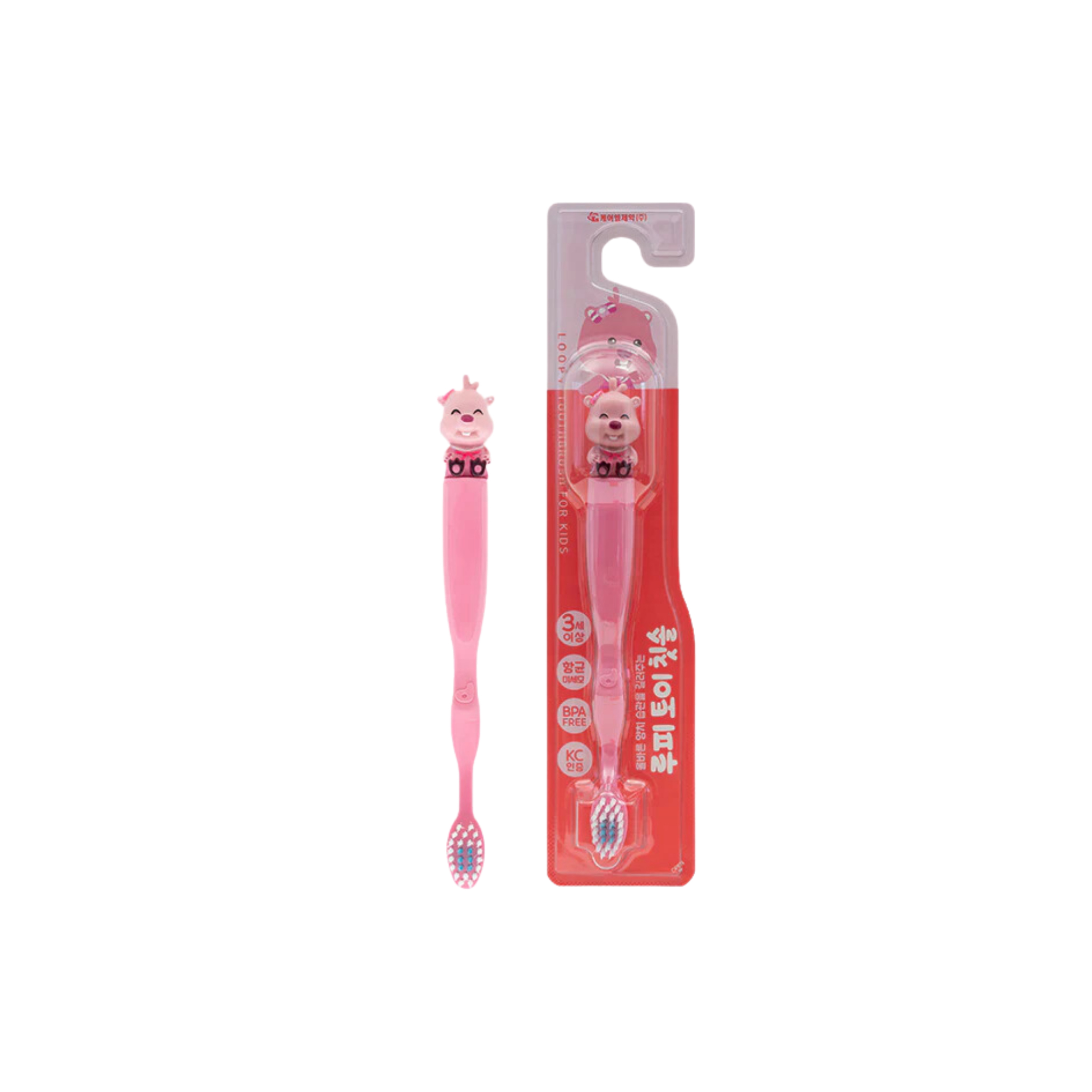 Bàn chải đánh răng siêu mềm phiên bản Loopy cho bé từ 3 tuổi