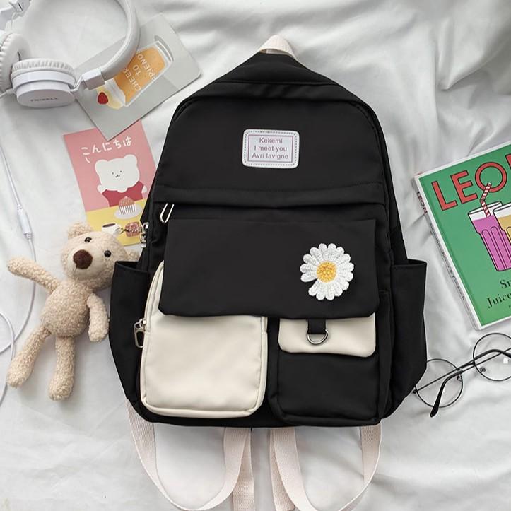 Balo thời trang, balo ULZZANG- BL210 vải siêu mềm mịn, chống thấm nước