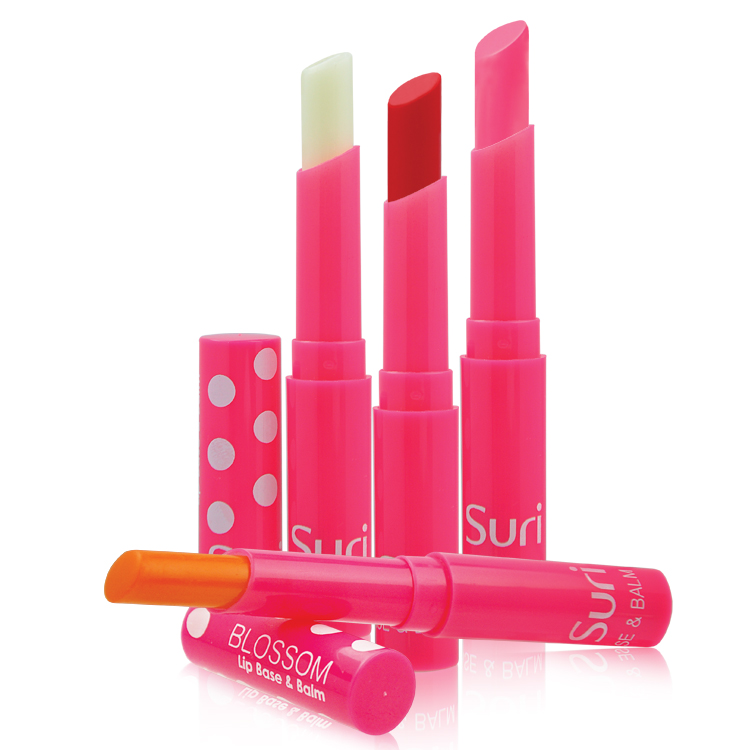 Son dưỡng ẩm bảo vệ môi chiết xuất trái bơ mỡ Suri Blossom Lip Hàn Quốc 1.8g tặng kèm móc khoá