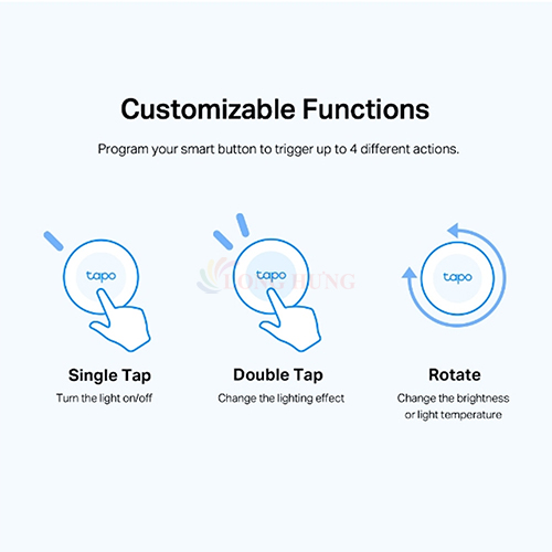 Công tắc điều khiển TP-Link Tapo Smart Button S200B - Hàng chính hãng