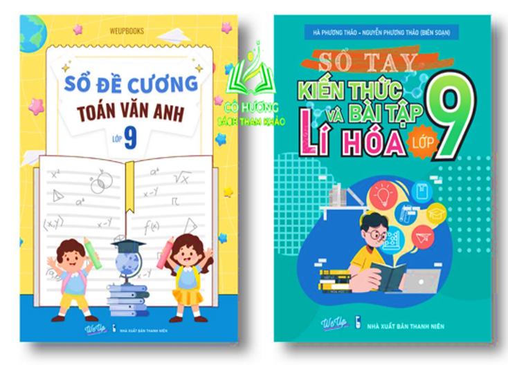 Sách - sổ tay đề cương 3 trong 1 toán văn anh lớp 9
