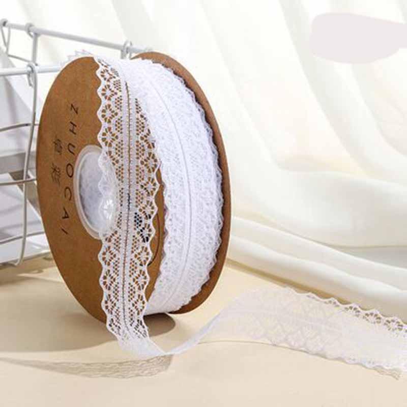 Cuộn Dây Ren Rộng 3cm Dài 50 Yard Dùng Trang Trí Đa Năng - D