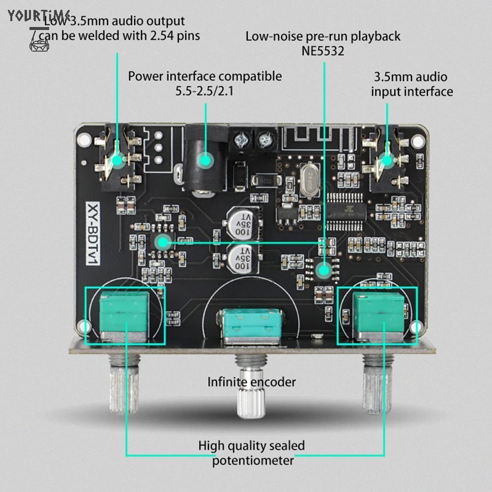Bảng mạch khuếch đại âm thanh bluetooth XY-BDT APP