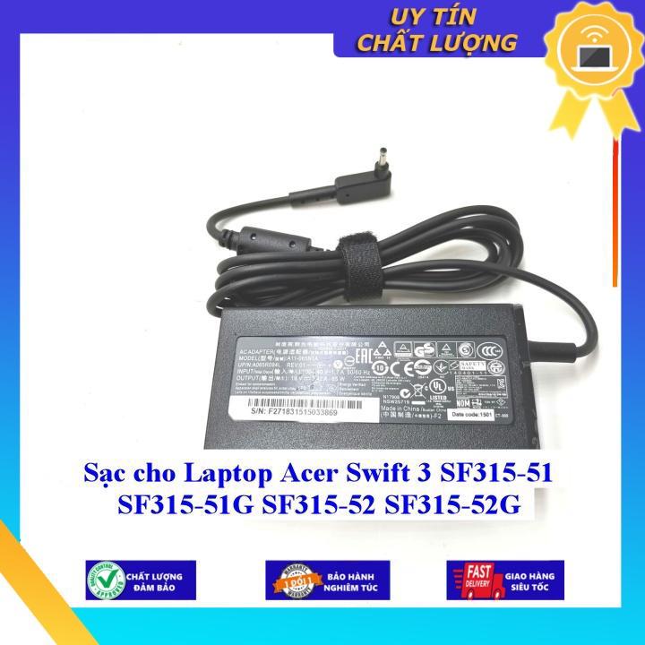 Sạc cho Laptop Acer Swift 3 SF315-51 SF315-51G SF315-52 SF315-52G - Hàng Nhập Khẩu New Seal