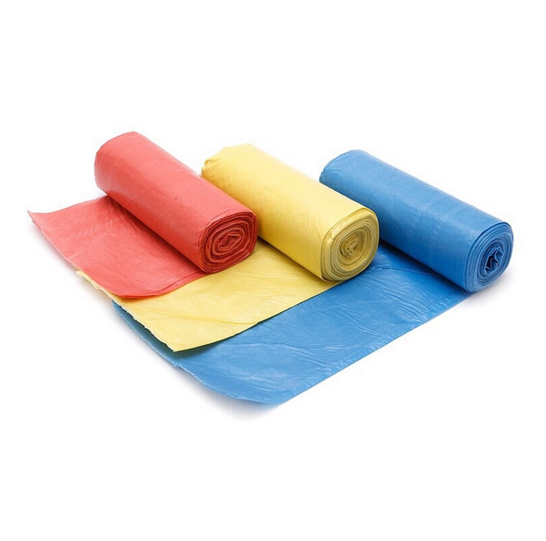 Set 3 Cuộn Túi Đựng Rác Size Trung 65X55Cm Tự Phân Hủy 3 Màu Nặng 1Kg