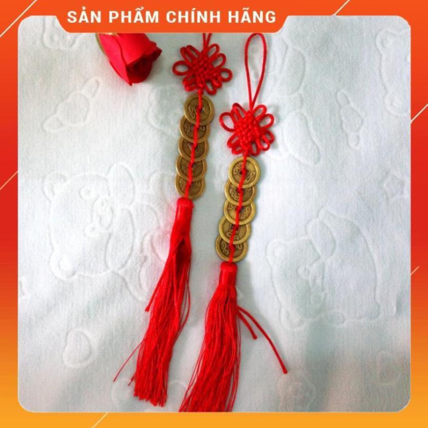 Bộ 6 xâu tiền ngũ đế phong thủy cầu tài lộc 206154-3, đồ phong thủy tài lộc
