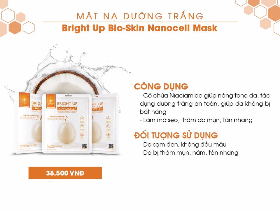 Combo 10 mặt nạ Bright Up