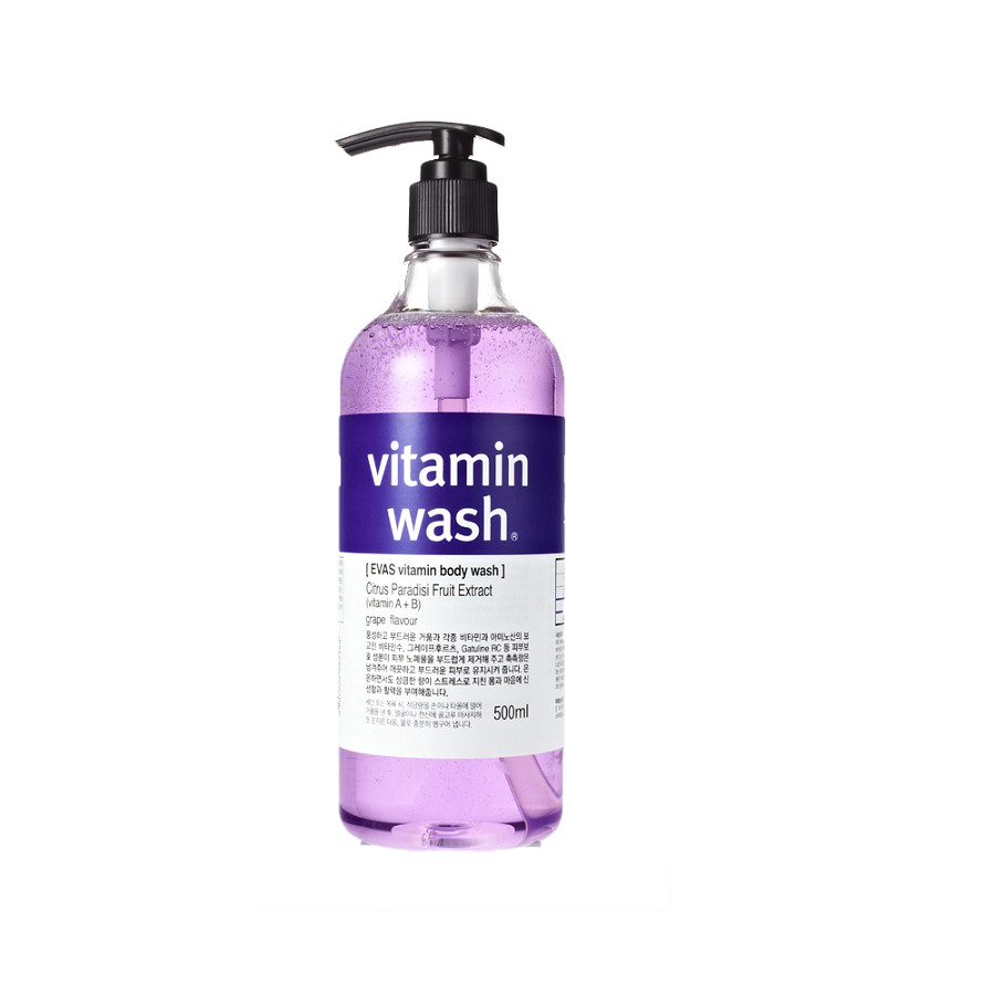 Sữa tắm VITAMIN BODY WASH - Hương Nho  500ml