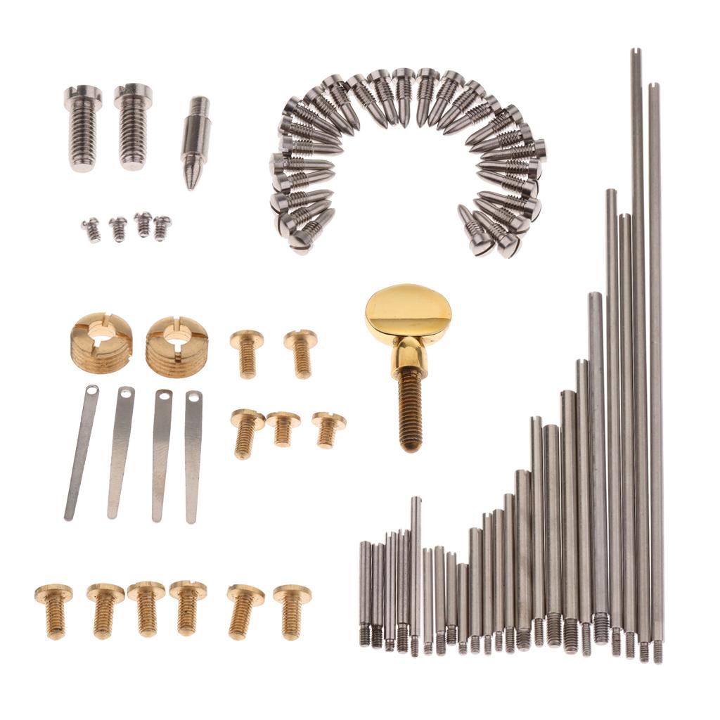 1 Set Sax Saxophone Repair Parts Screws for Alto Tenor Soprano Sax Accessory