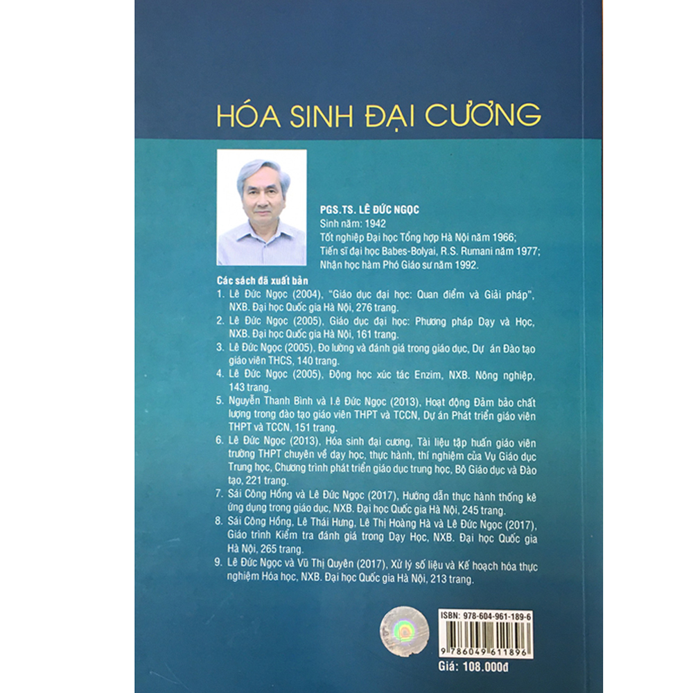 Hóa Sinh Đại Cương