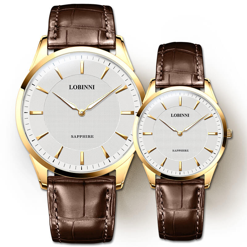 Đồng hồ đôi Lobinni L3007-2 Chính hãng Thụy Sỹ