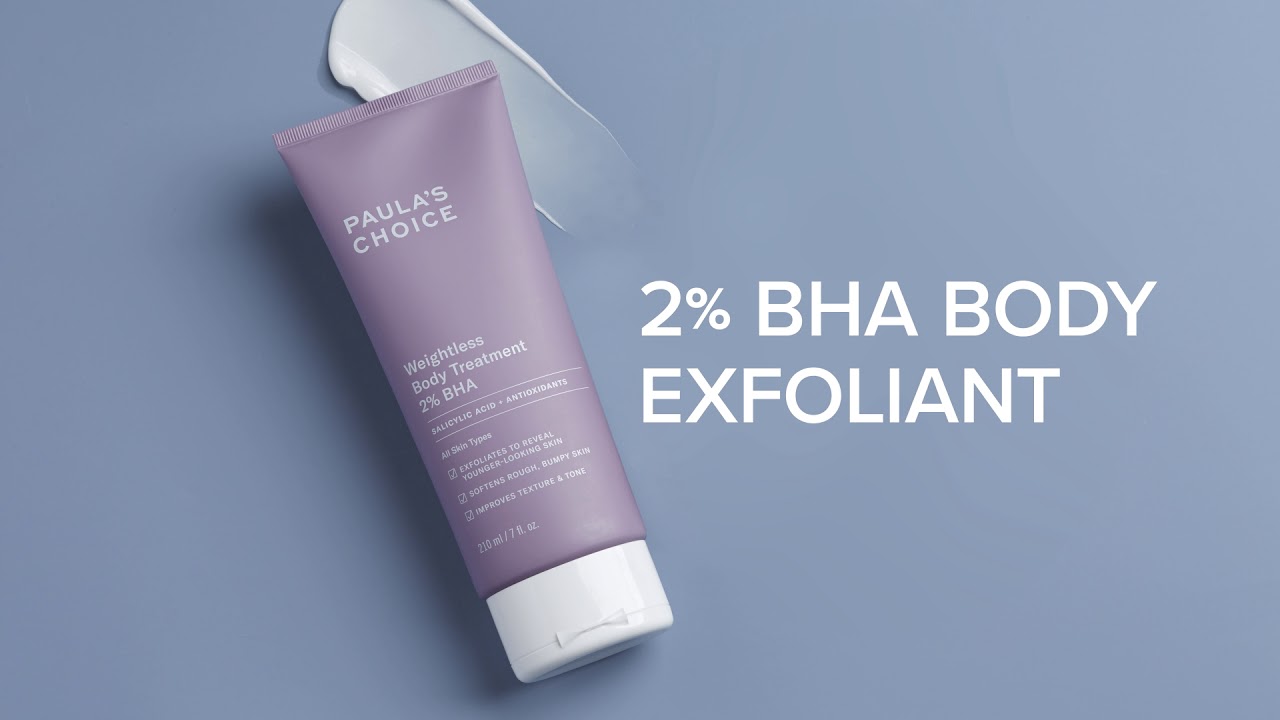 Kem dưỡng thể ngừa viêm lỗ chân lông 2% BHA Paula's Choice Weightless Body Treatment 2% BHA 210ml