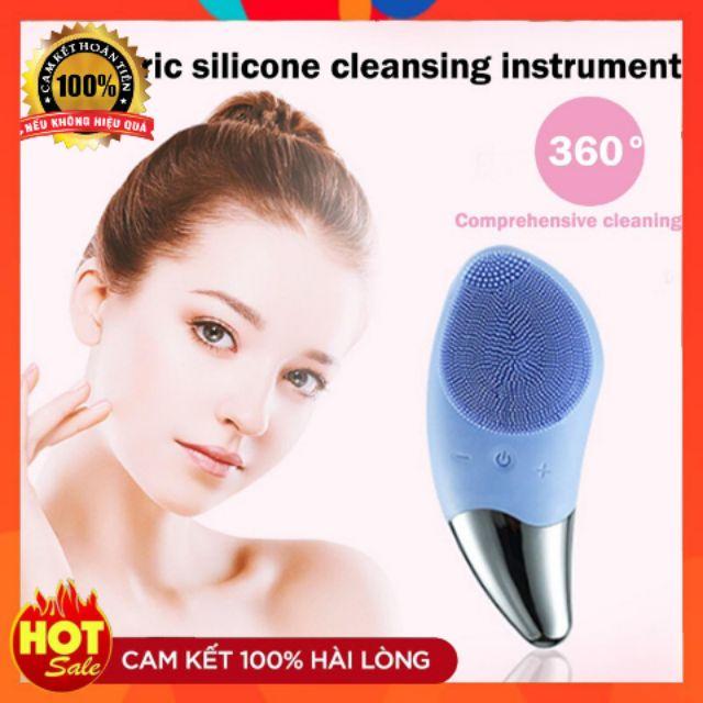 Máy Rửa Mặt Mini, Nâng Cơ, Massage Và Làm Sạch Da Mặt SONIC FACIAL