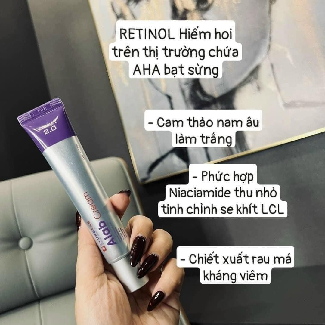 Kem dưỡng thế hệ mới Retinol Alab Cream Kyung Lab 30ml - phục hồi dưỡng trắng da ngừa mụn