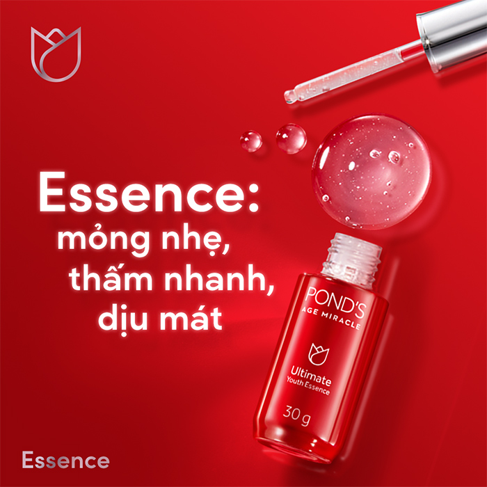 Dưỡng Chất Ngăn Ngừa Lão Hóa Chuyên Sâu Pond's Age Miracle Youth Essence