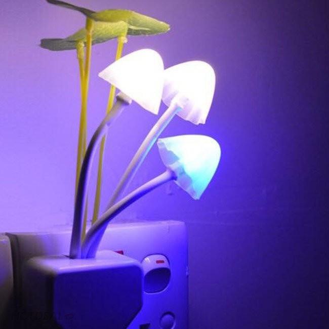 Đèn ngủ nấm avarta , đèn ngủ 3W tròn bóng led, đèn ngủ cảm ứng đổi màu hình cây nấm