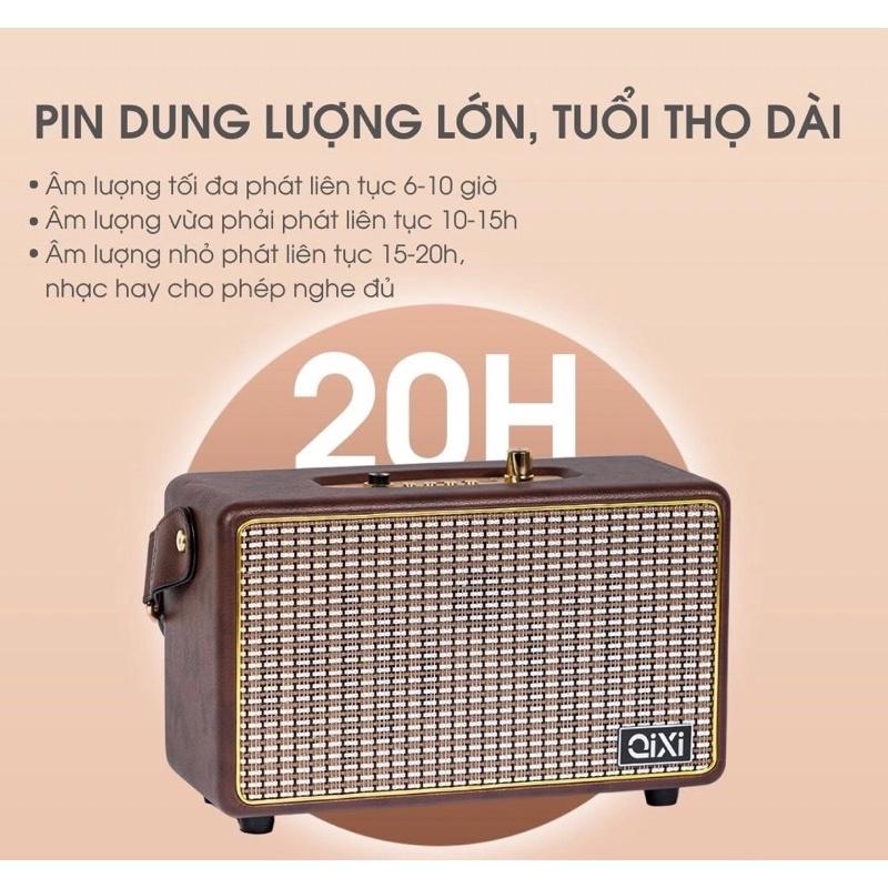 Loa Bluetooth Qixi SK2025 . Âm Thanh Cực Hay , Kiểu Dáng Trẻ Trung , Năng Động . Bảo Hành 12 Tháng