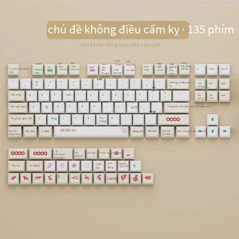 Đảm bảo chất lượng bàn phím sạc không dây macro 2.4G bluetooth 3 chế độ pha lê trong suốt Bàn phím cơ phát sáng RGB phím văn phòng trò chơi