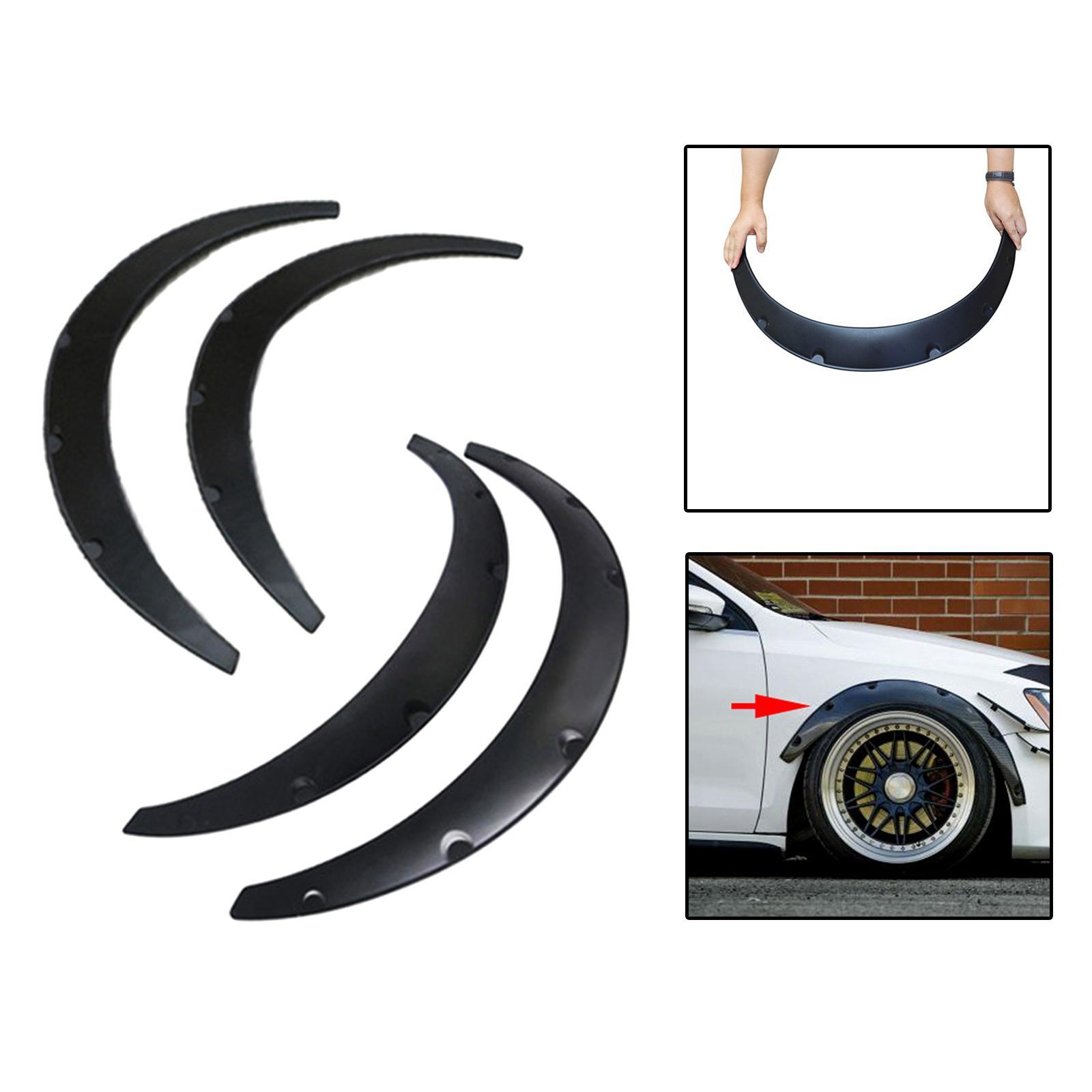 4 Pieces Car Wheel Arch Protector for Truck Car Durable