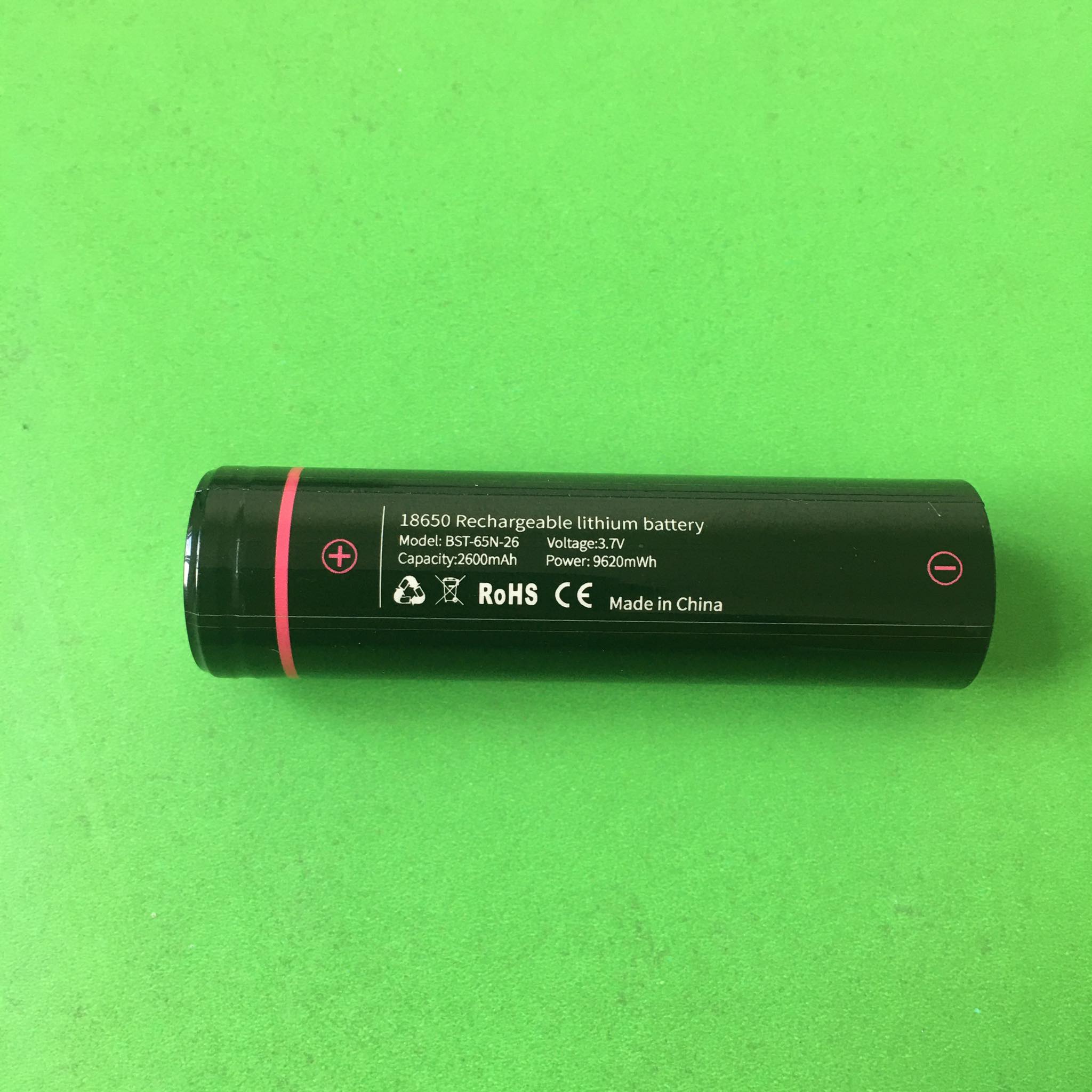 Pin Li-Ion 18650 3.7V Dung lượng 2600mAh hàng cao cấp