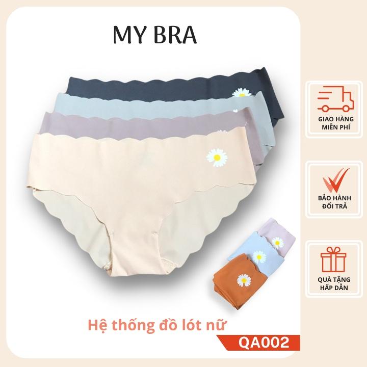 Quần Lót Không Viền Kháng Khuẩn Chất Su Mịn Thoáng Mát MYBRA QA002