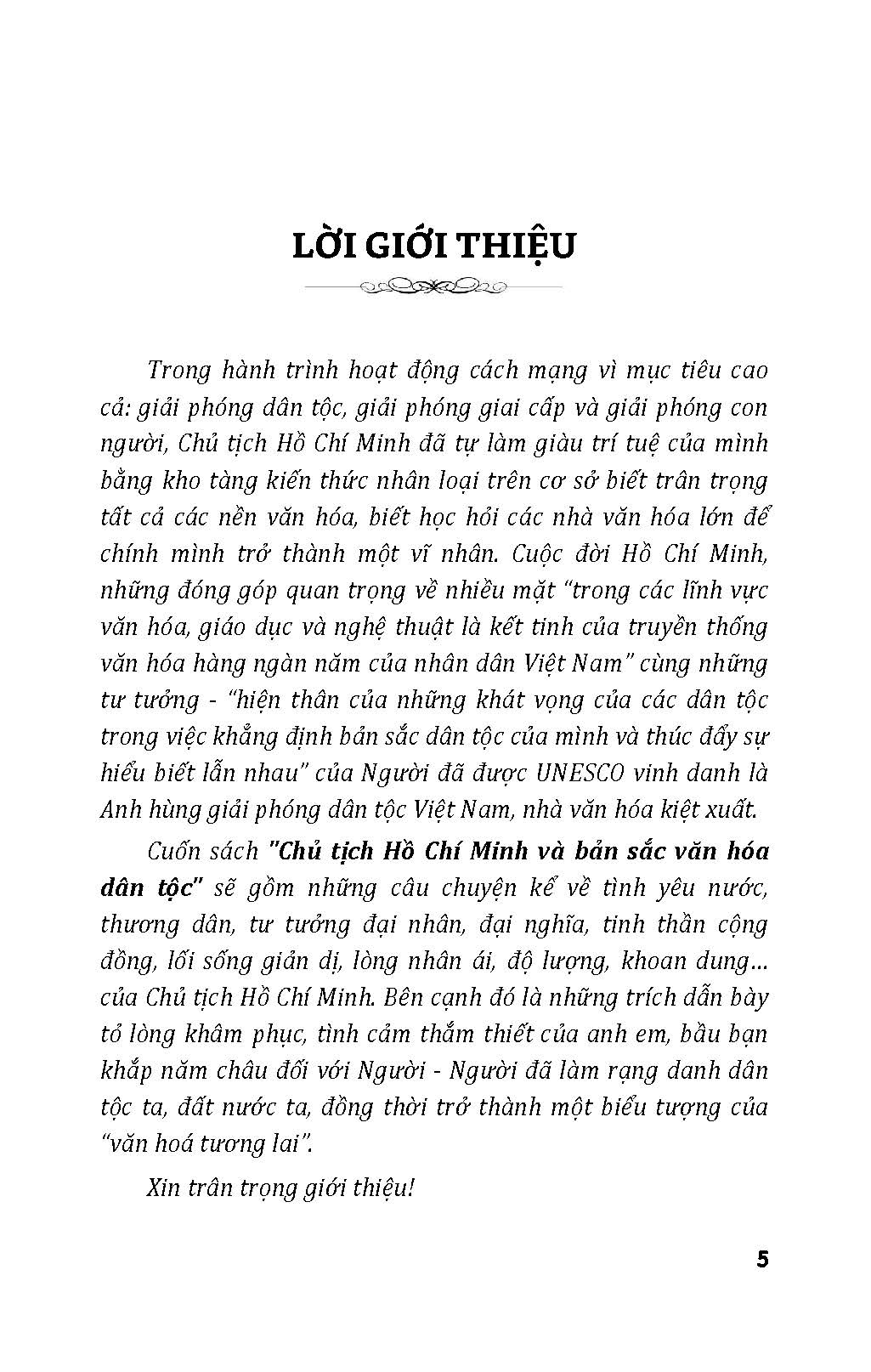 Học Và Làm Theo Bác - Chủ Tịch Hồ Chí Minh Và Bản Sắc Văn Hóa Dân Tộc