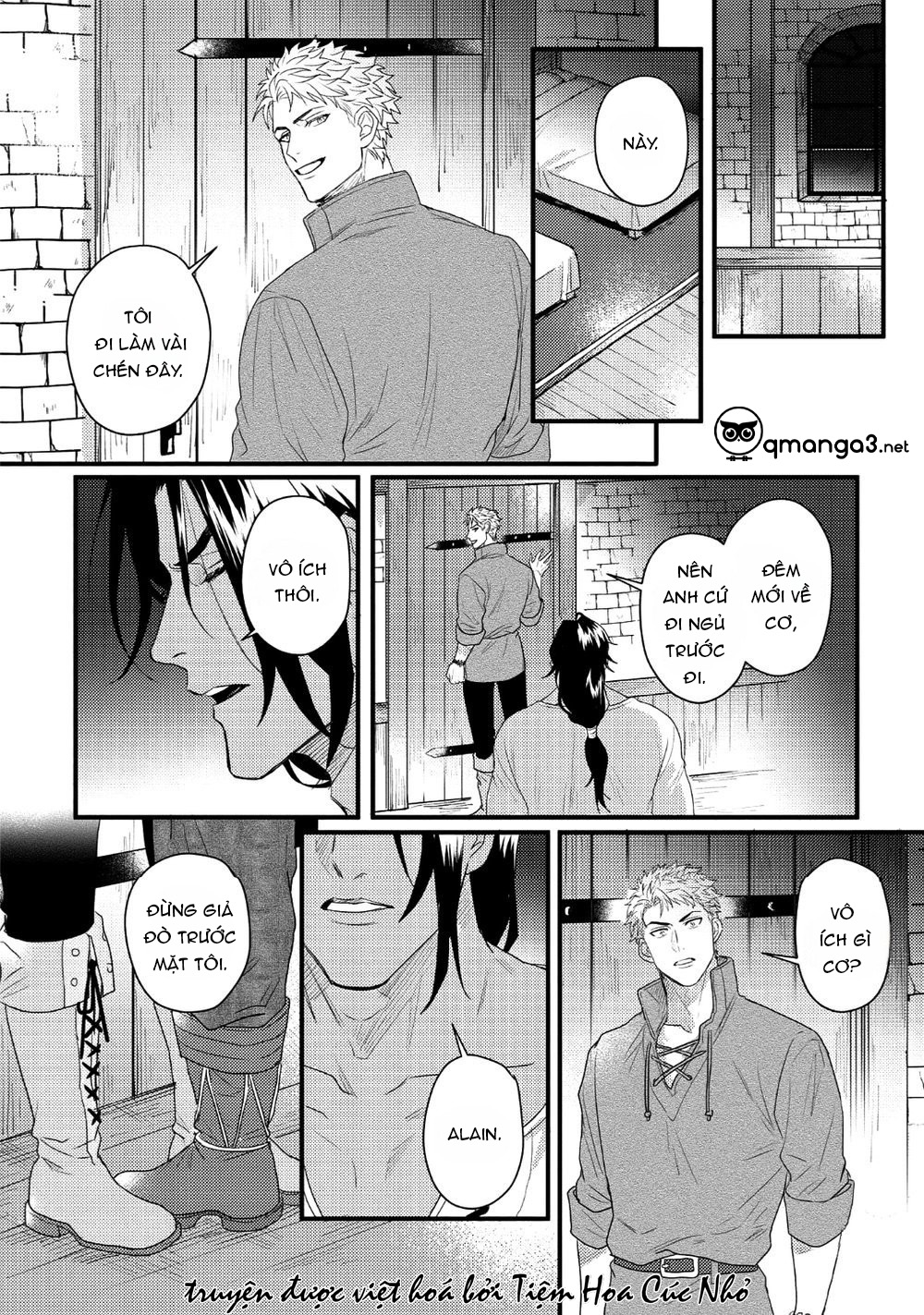 hoàng tử phóng túng và quái thú bị giam cầm chapter 2 14