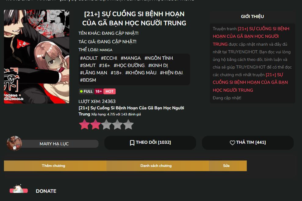 [21+] Xâm Nhập Và Ăn Mòn chapter 1 - Trang 7
