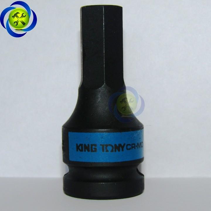 Đầu tuýp đen lục giác 12mm Kingtony 405512 loại 1/2