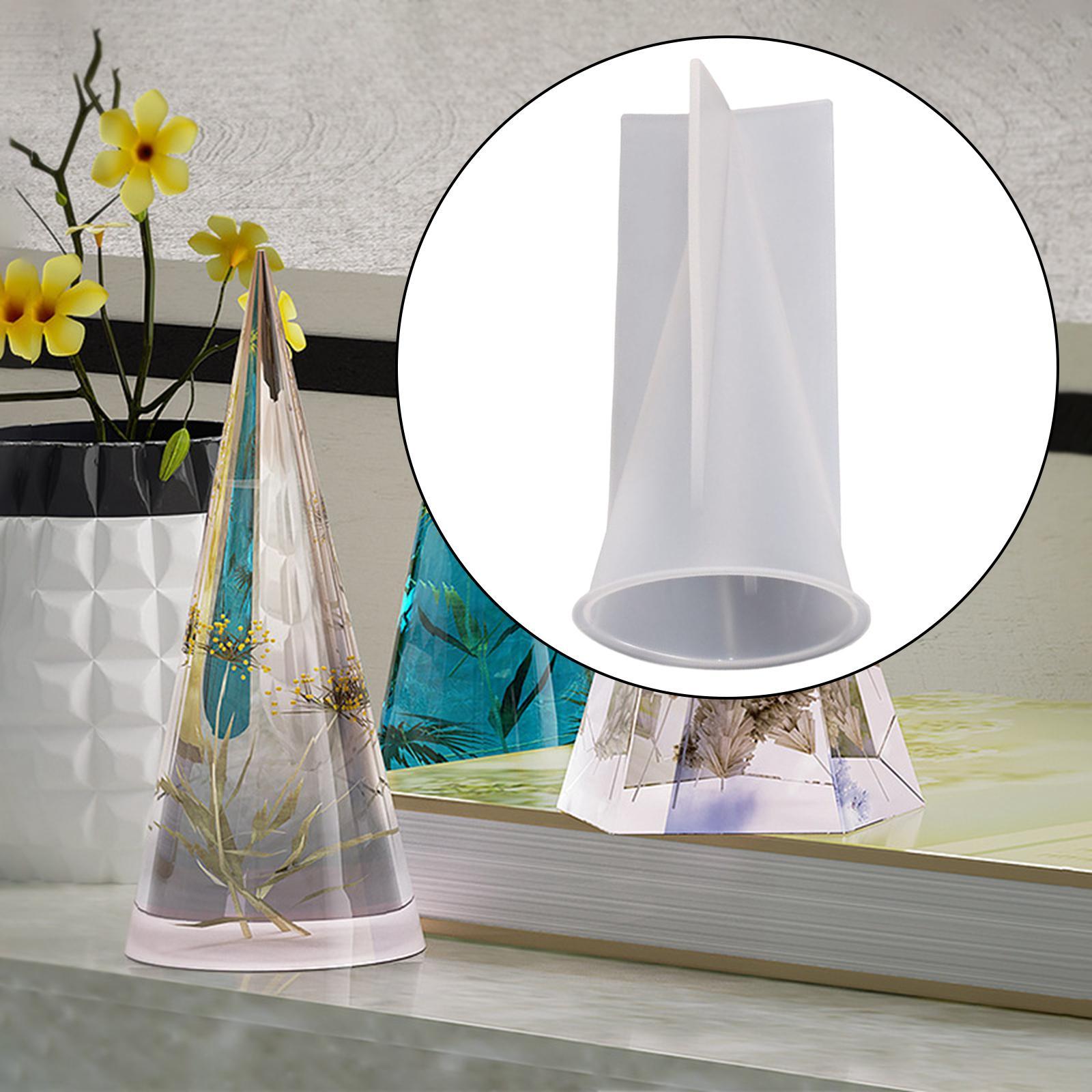 Cone Resin Model,  Holder Silicone Models for Resin Casting, Silicone Resin Models for Jewelry Display Stand