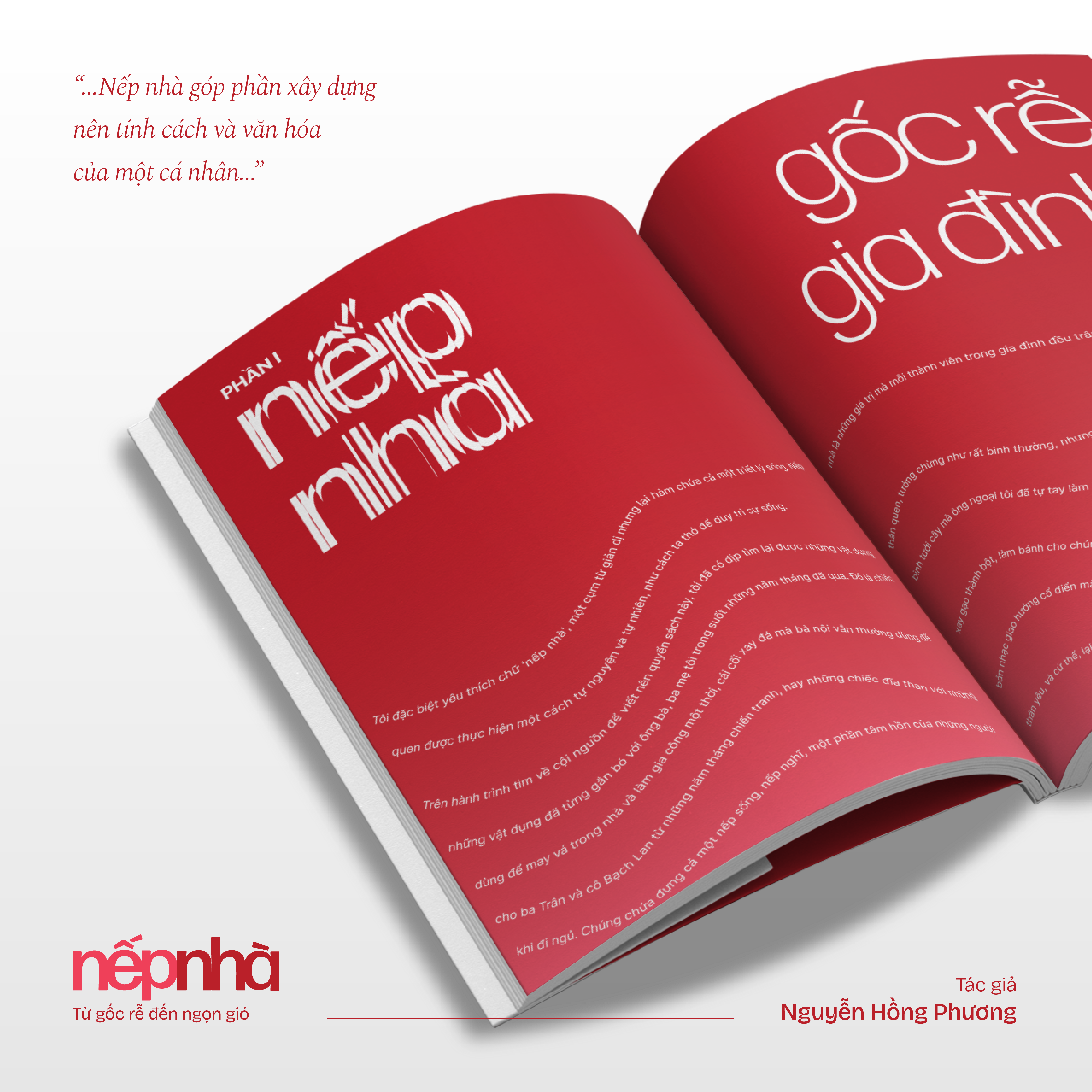 Sách - Nếp Nhà: Từ Gốc Rễ Đến Ngọn Gió - Tác Giả Nguyễn Hồng Phương (Đặt trước)