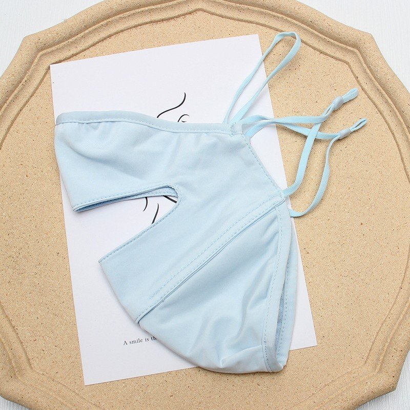Khẩu trang toàn mặt chống 99% tia UV Chất Vải Thoáng Khí Co Giãn Có Lưới Thở, khẩu trang ninjia chống nắng UPF 50+