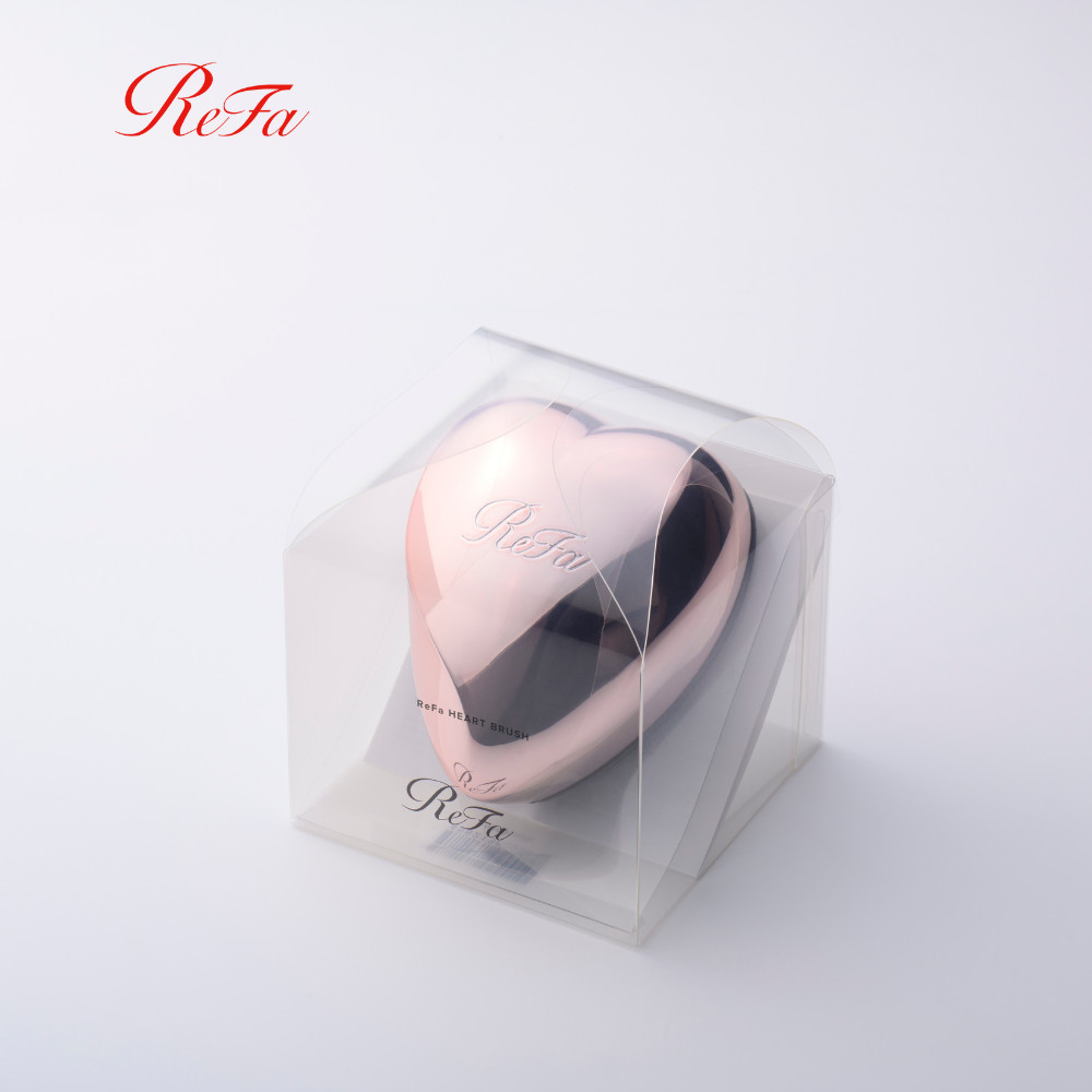 Lược gỡ rối tác động kép ReFa HEART BRUSH phiên bản màu