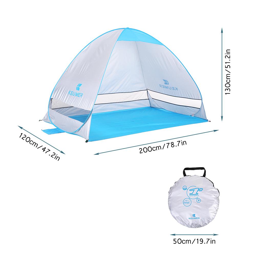 Lều Cắm Trại Chống Tia Uv 78.7x47.2x51.2 Inch