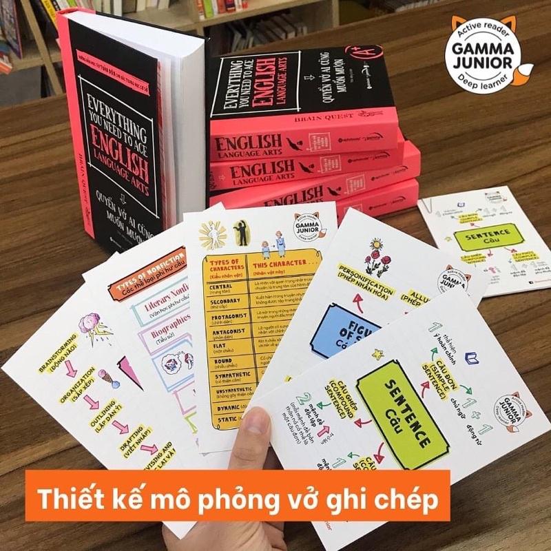 Sách Everything You Need To Ace English Language Arts - Quyển Vở Ai Cũng Muốn Mượn - Alphabooks - BẢN QUYỀN
