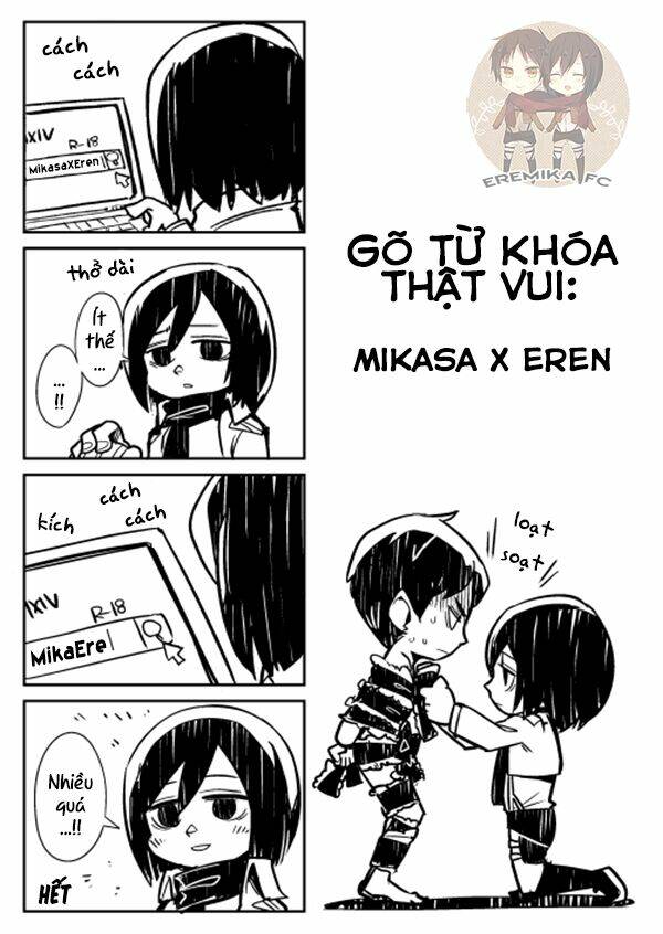 những mẫu chuyện xoay quanh eren và mikasa chapter 1 3